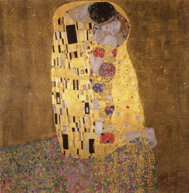 The Kiss, Gustav Klimt